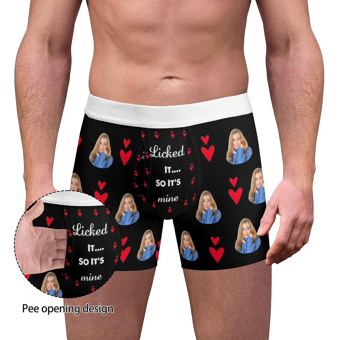 Mens All Over Print Boxer Briefs