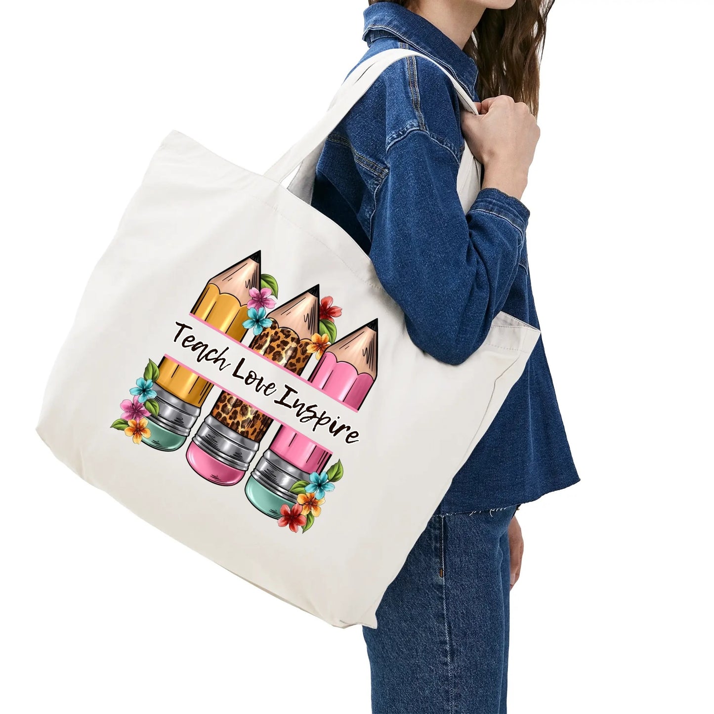 100% Cotton Tote Bag (Single-sided Print)