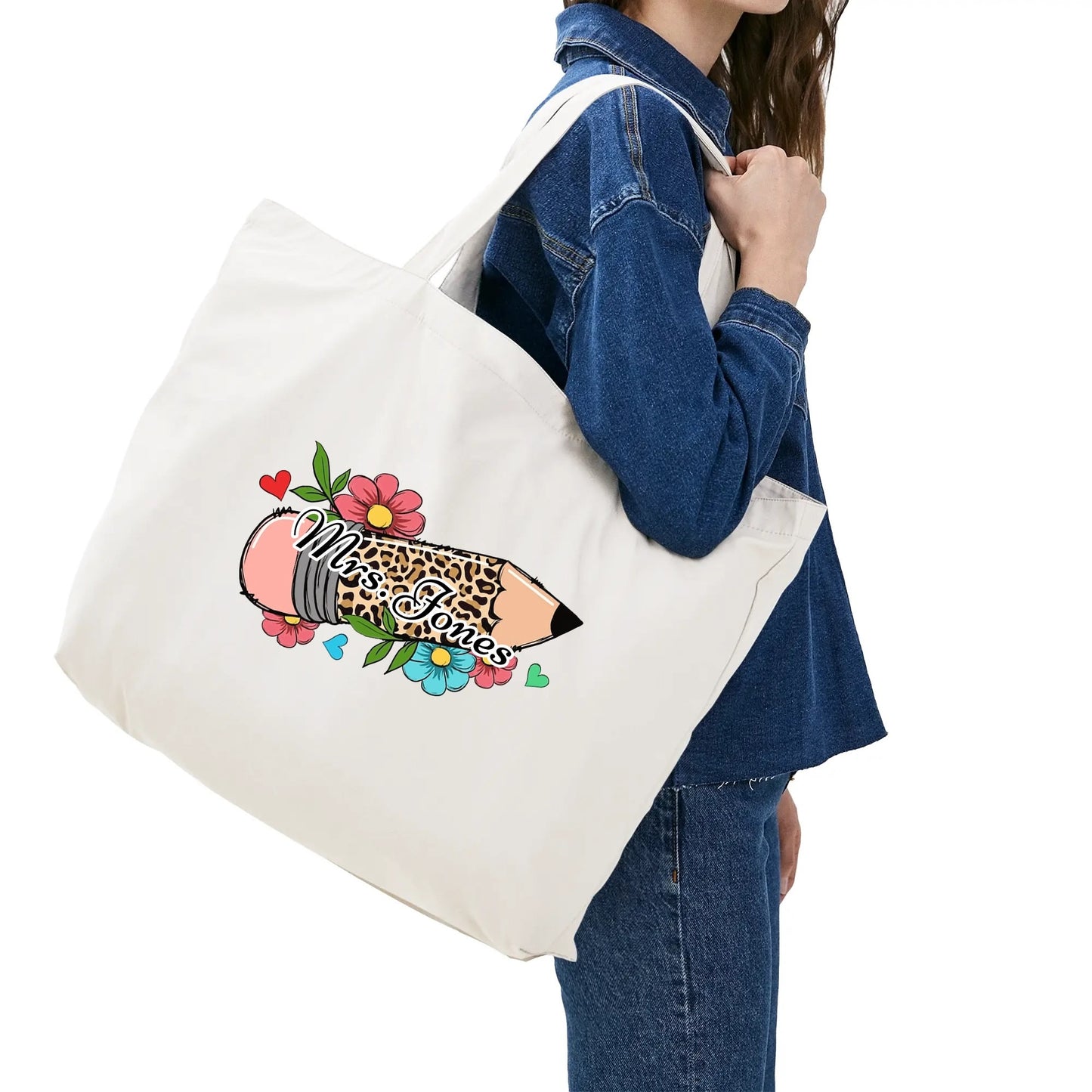 100% Cotton Tote Bag (Single-sided Print)