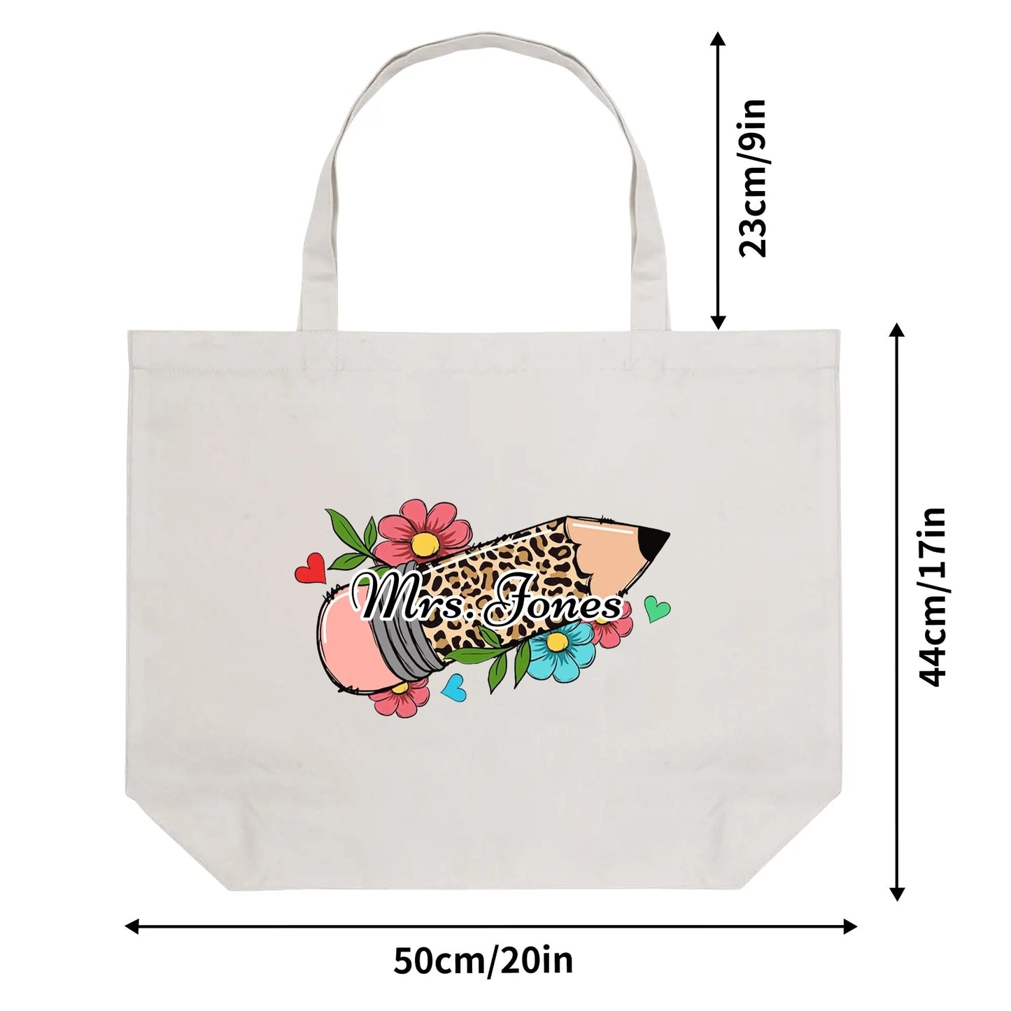 100% Cotton Tote Bag (Single-sided Print)