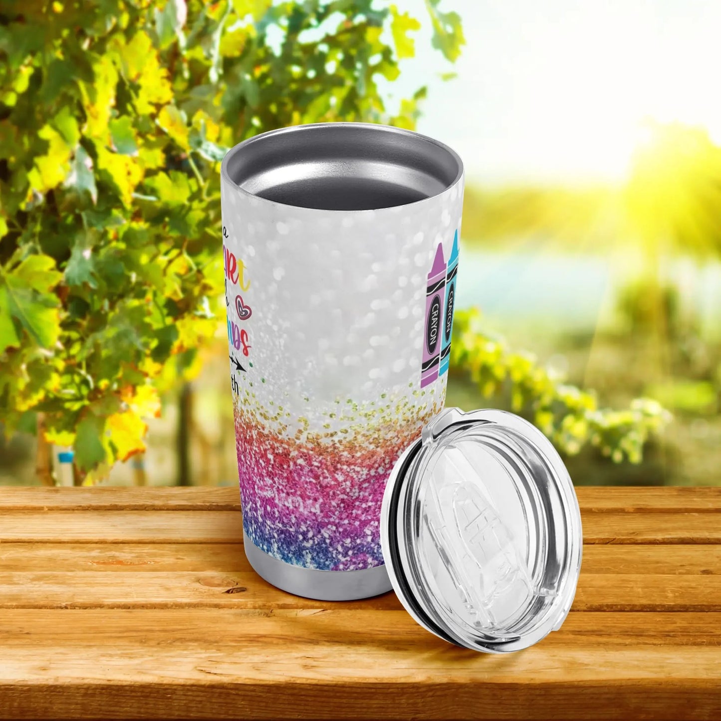 All Over Printing Car Tumbler 20oz