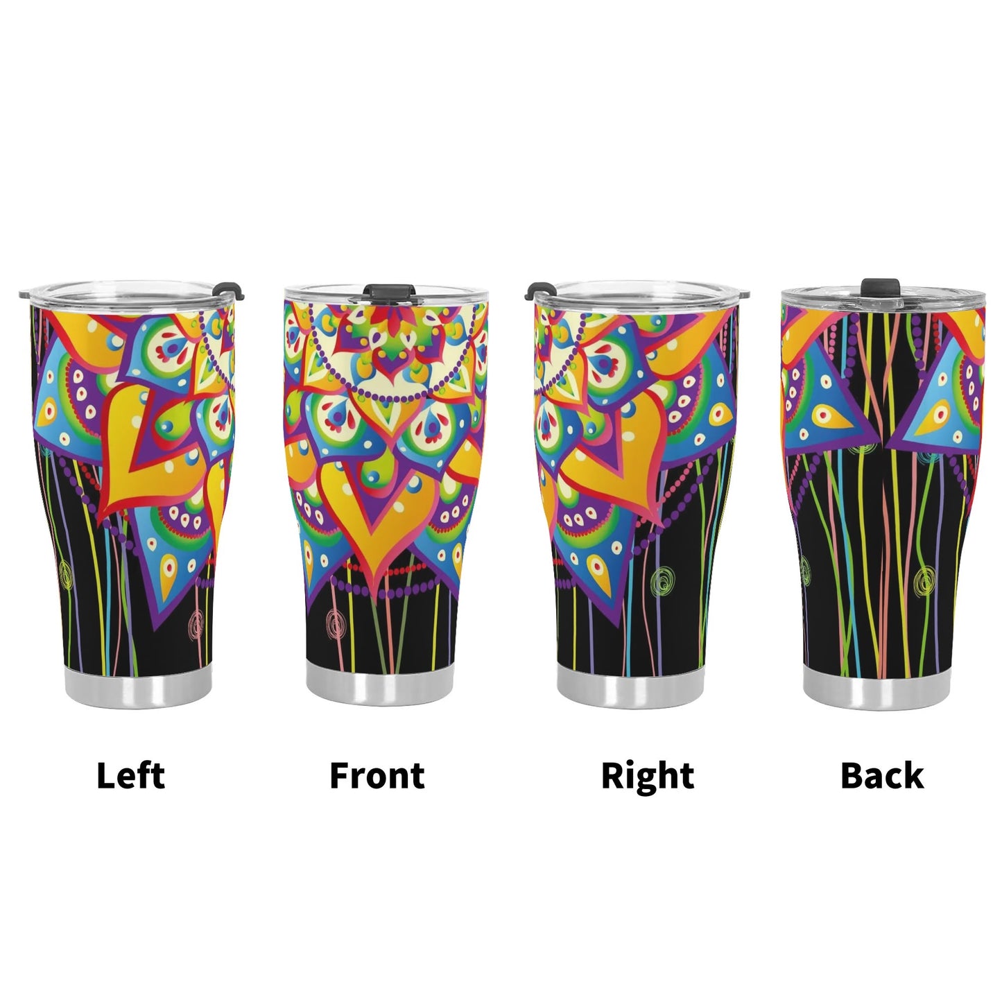 3D Personalized Stainless Steel Tumbler 30oz Printed Cup Gift