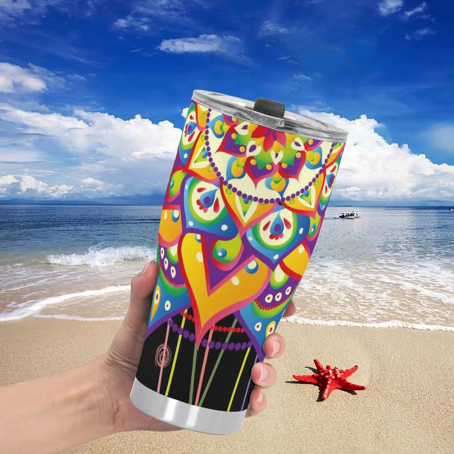 3D Personalized Stainless Steel Tumbler 30oz Printed Cup Gift