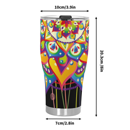 3D Personalized Stainless Steel Tumbler 30oz Printed Cup Gift