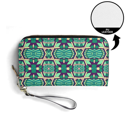 Upgraded 2.0 PU Leather Wallet Aztec Print