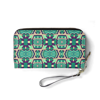 Upgraded 2.0 PU Leather Wallet Aztec Print