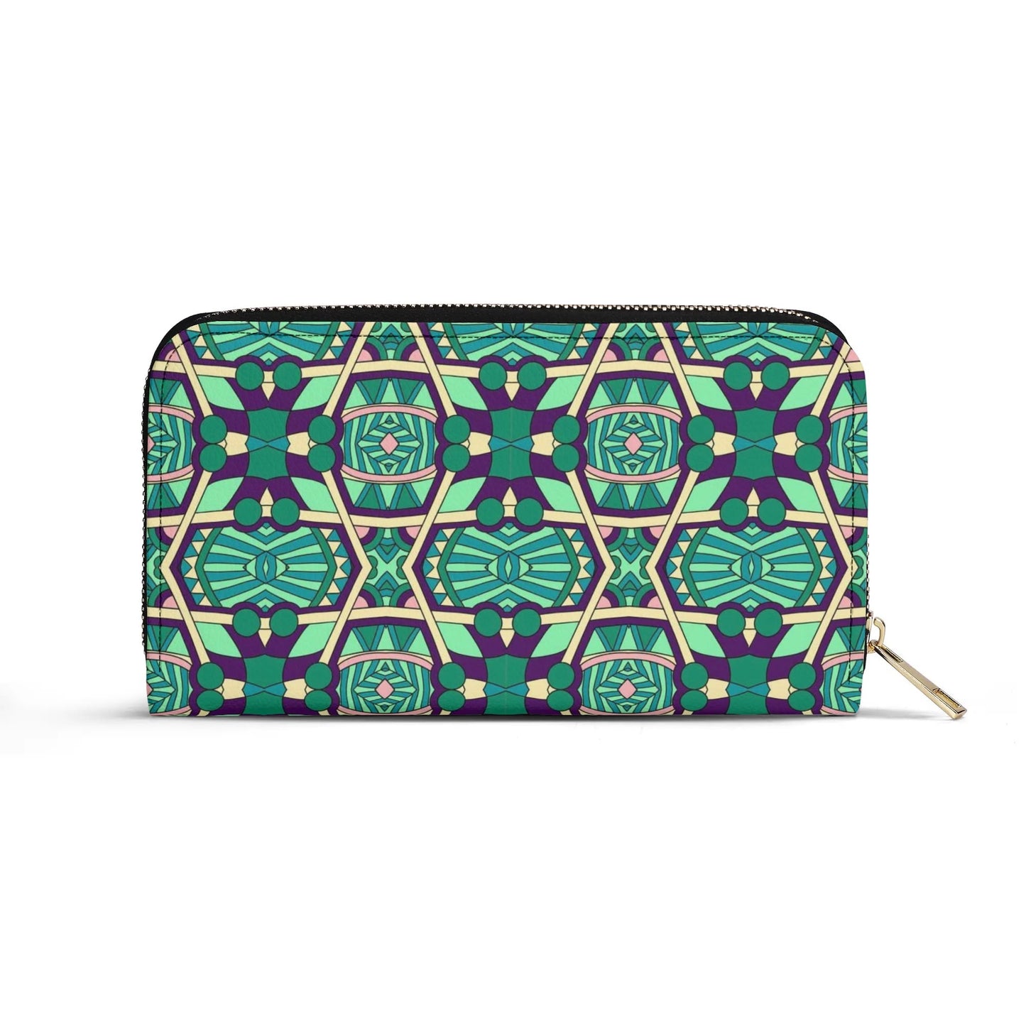 Upgraded 2.0 PU Leather Wallet Aztec Print