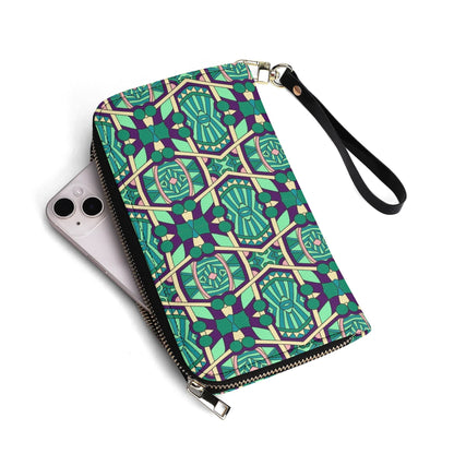 Upgraded 2.0 PU Leather Wallet Aztec Print