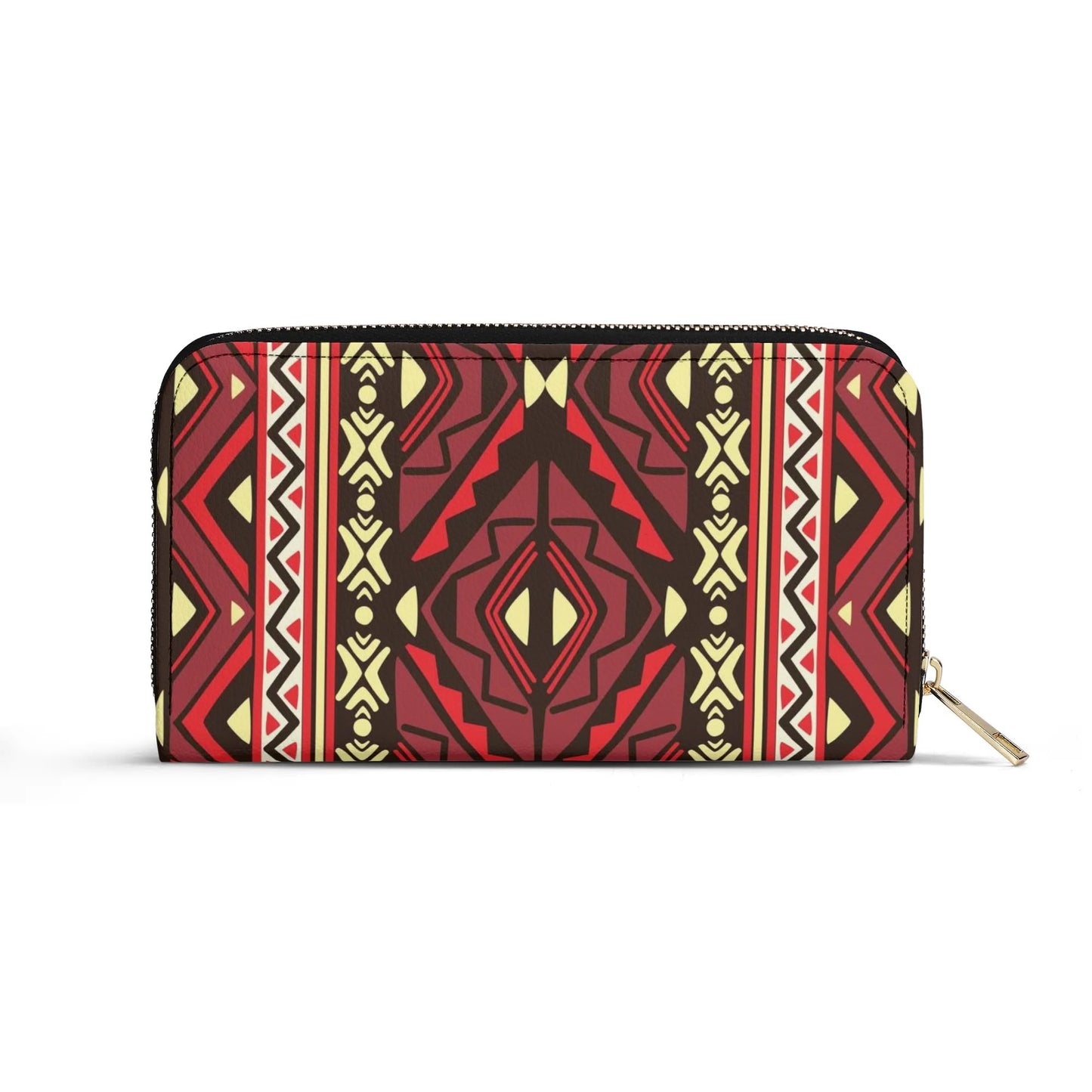 Upgraded 2.0 PU Leather Wallet Aztec Print