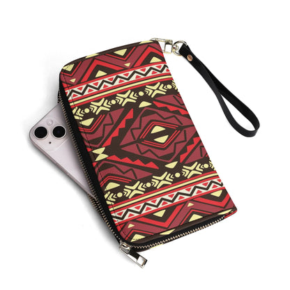 Upgraded 2.0 PU Leather Wallet Aztec Print