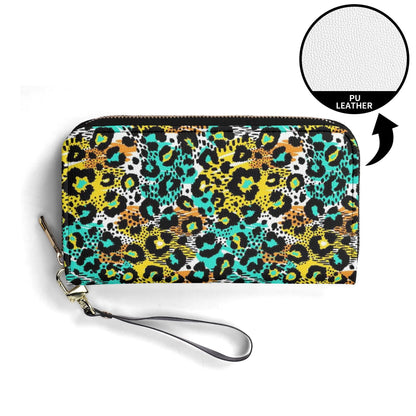 Upgraded 2.0 PU Leather Wallet Leopard Print