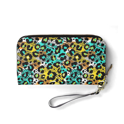 Upgraded 2.0 PU Leather Wallet Leopard Print