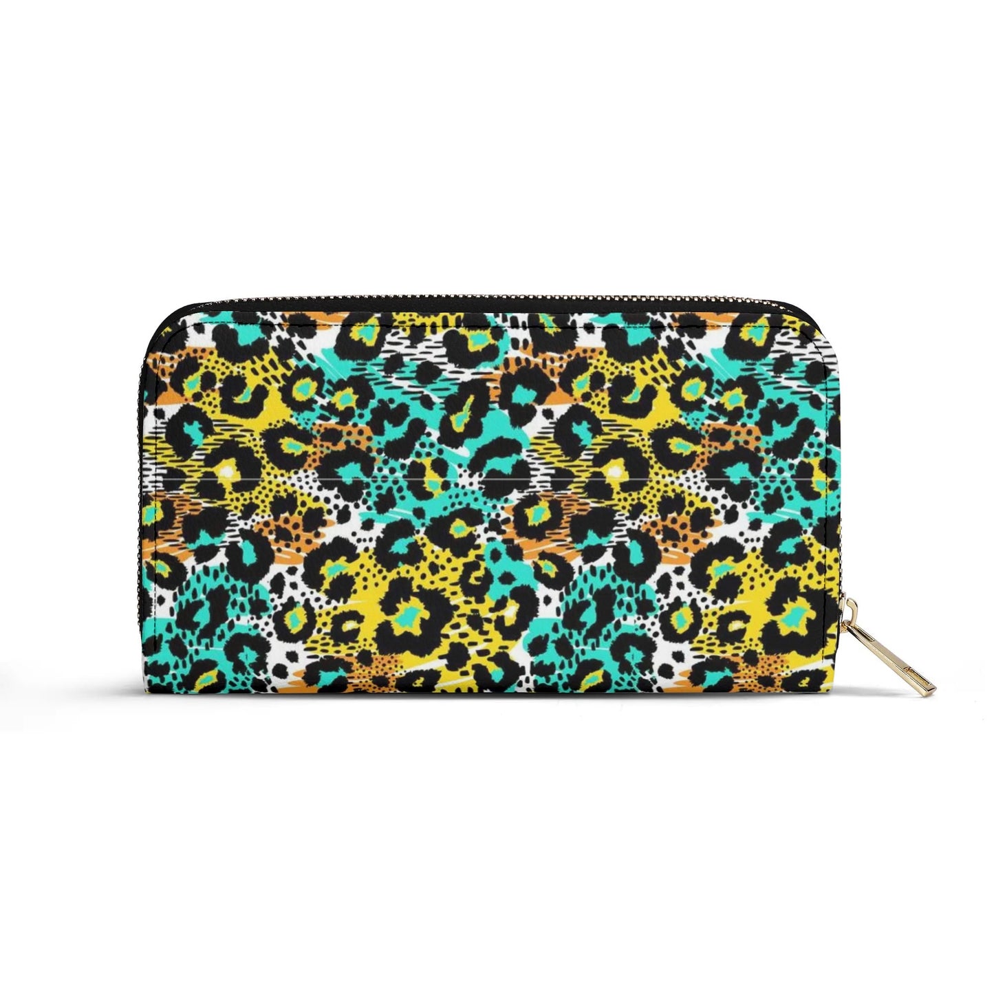 Upgraded 2.0 PU Leather Wallet Leopard Print