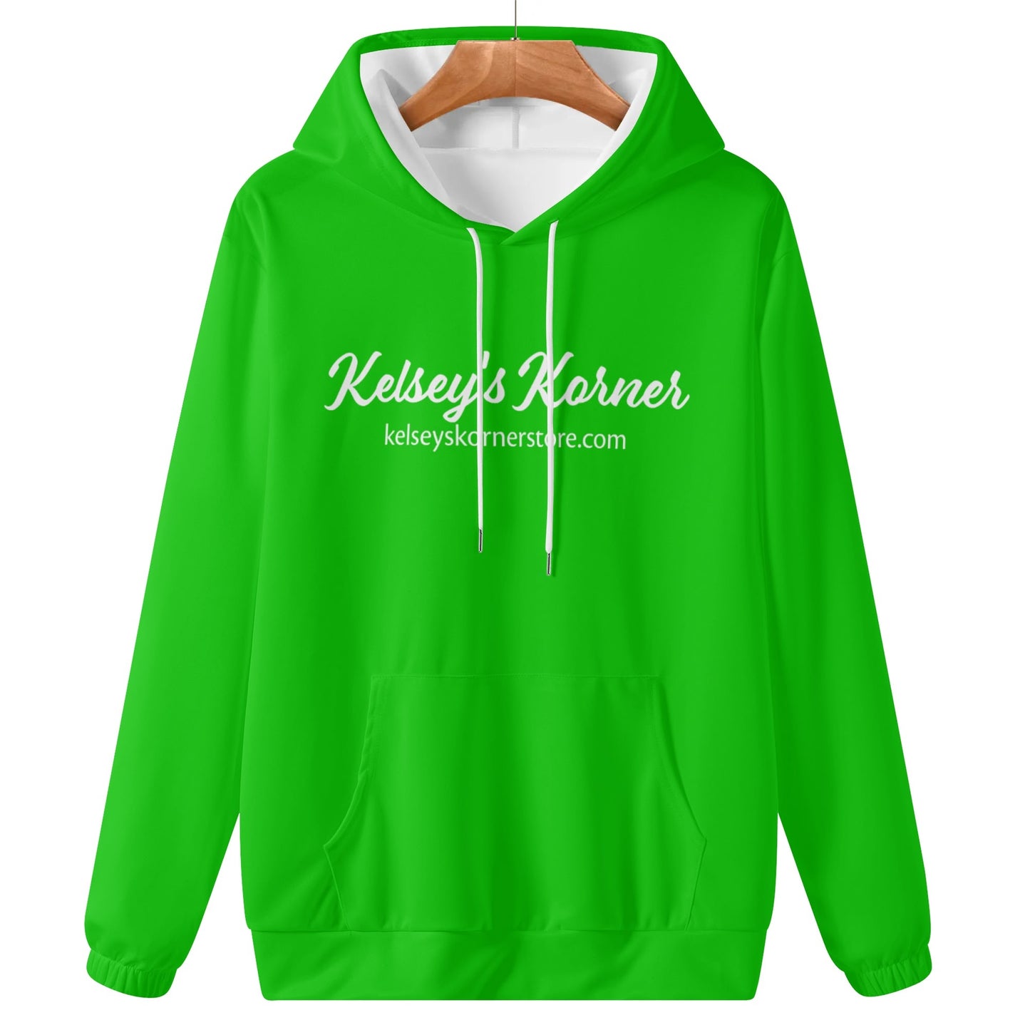 Womens Lightweight All Over Printing Pullover Hoodie Sweatshirt Green