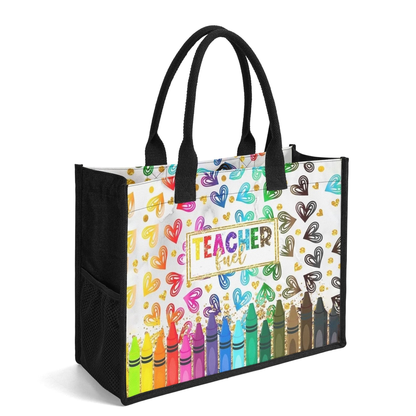 Premium All-Over Print Canvas Tote Bag（3 layers）