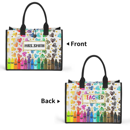 Premium All-Over Print Canvas Tote Bag（3 layers）