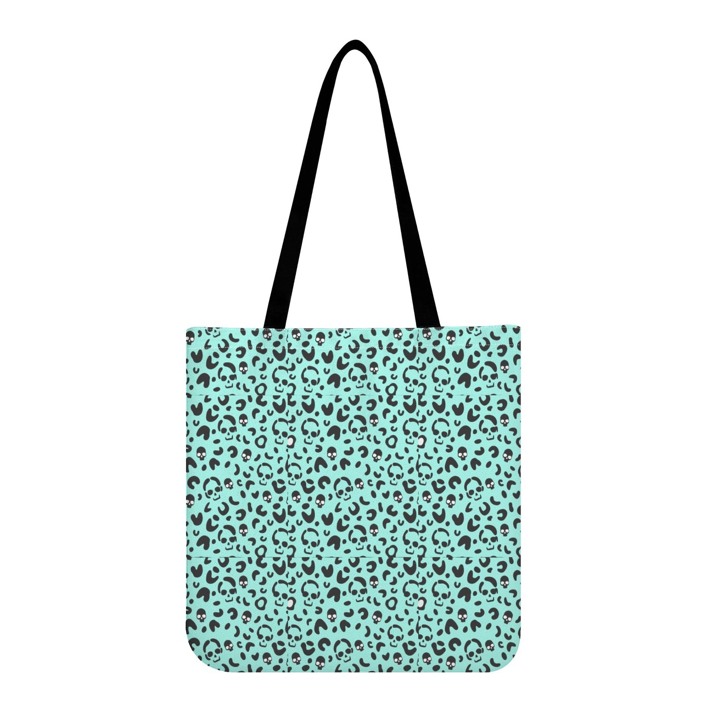 Halloween Print Cloth Tote Bag Orange