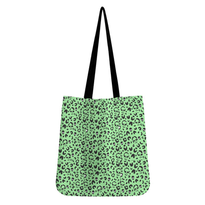 Halloween Print Cloth Tote Bag Orange