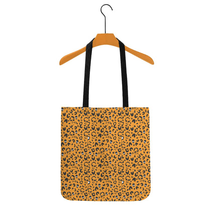 Halloween Print Cloth Tote Bag Orange