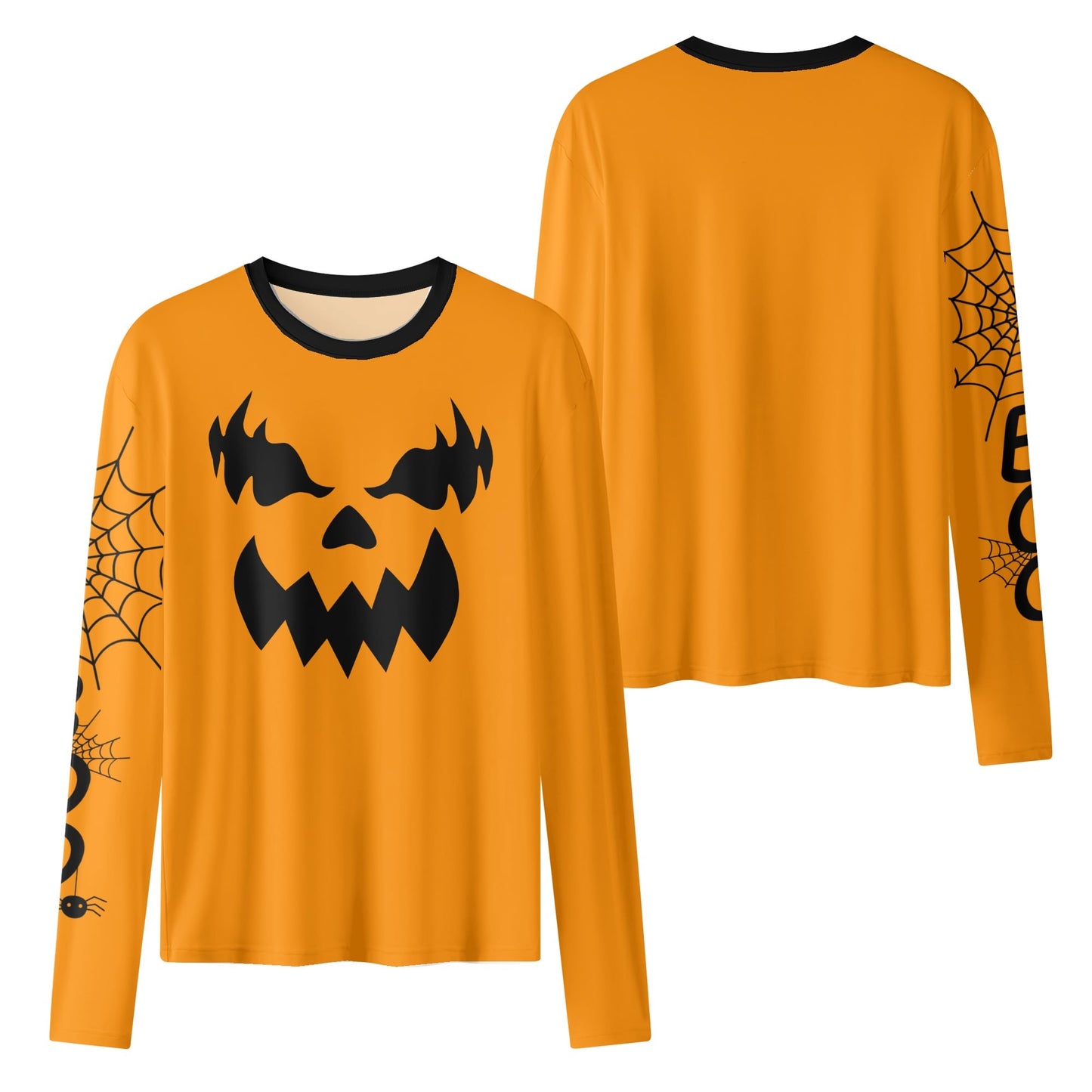 Womens Long Sleeve T Shirt Halloween Ghost