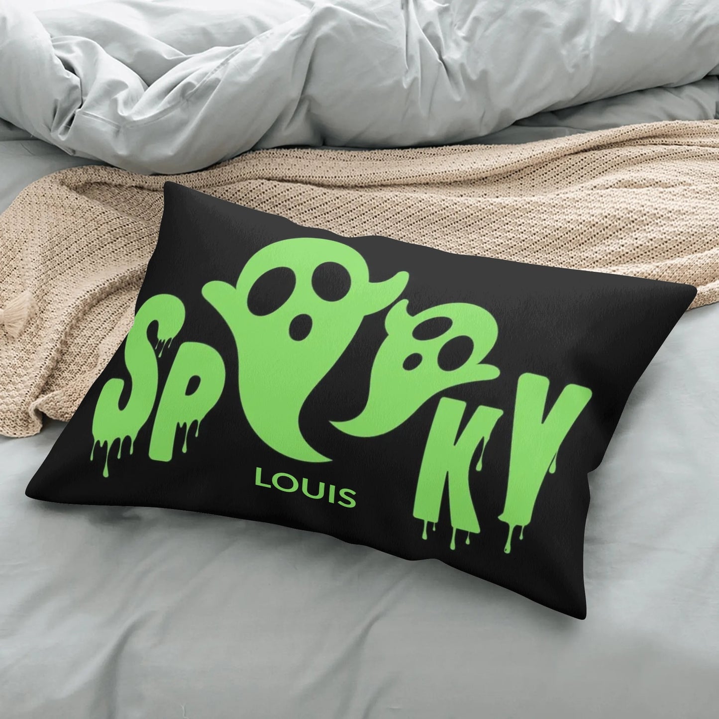 Rectangular Halloween Pillow Case