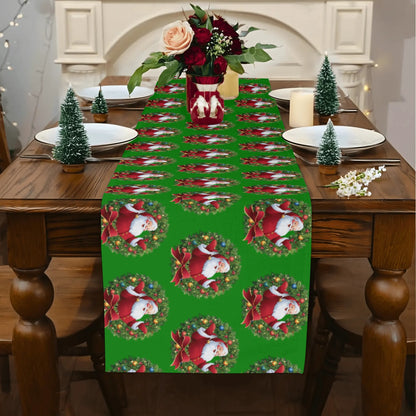 Customized Polyester Table Runner Christmas Home Decor