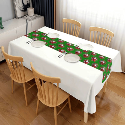 Customized Polyester Table Runner Christmas Home Decor