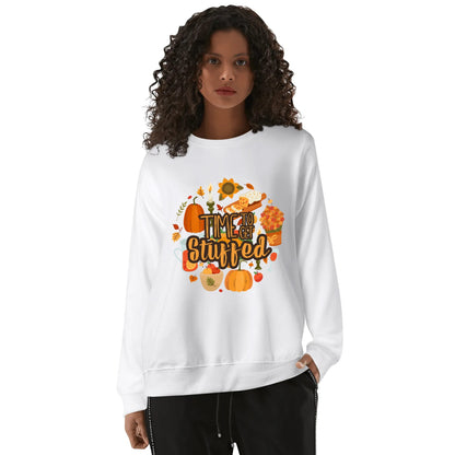 Thanksgiving Printing Unisex Cotton Sweatshirt