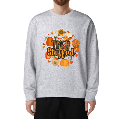 Thanksgiving Printing Unisex Cotton Sweatshirt