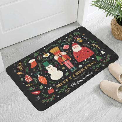 Plush Christmas Personalized Doormat