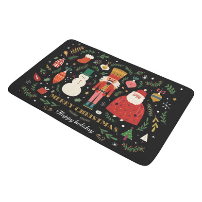 Plush Christmas Personalized Doormat