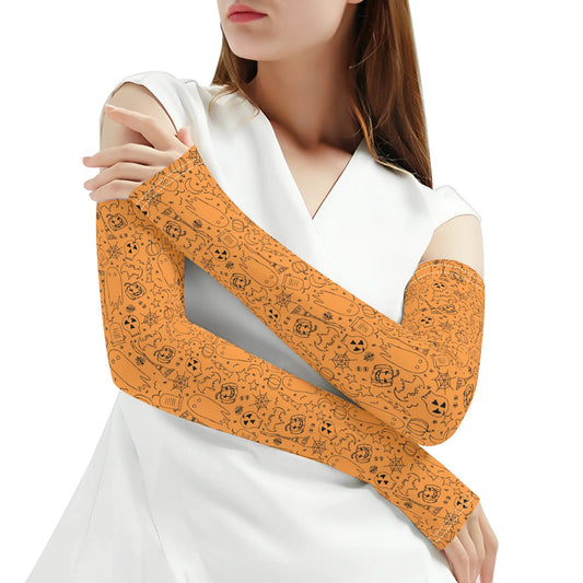 Cooling Arm Sleeves Arm Cover for UV Sun Protection Gifts Halloween Styles