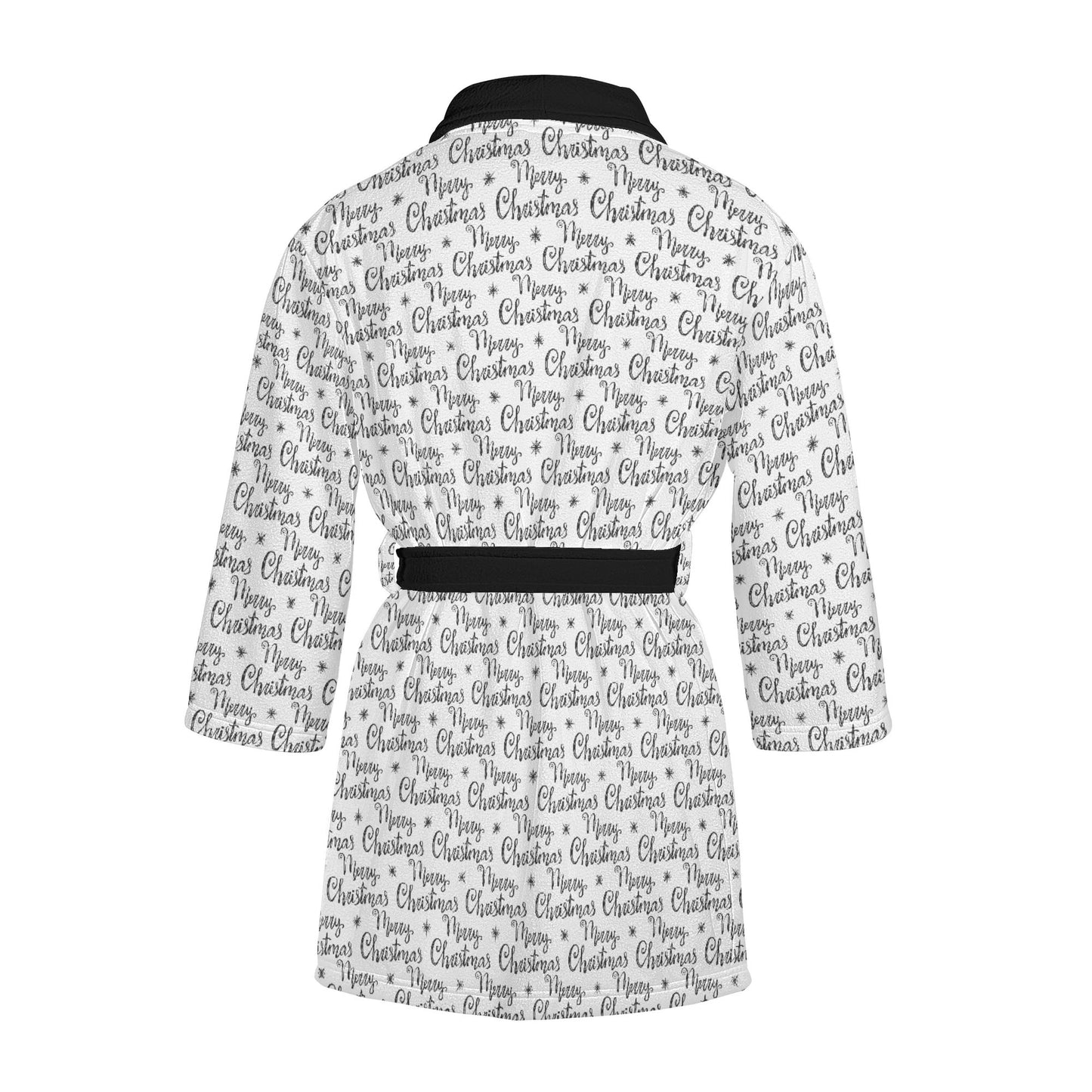 Womens Short Winter Bathrobe