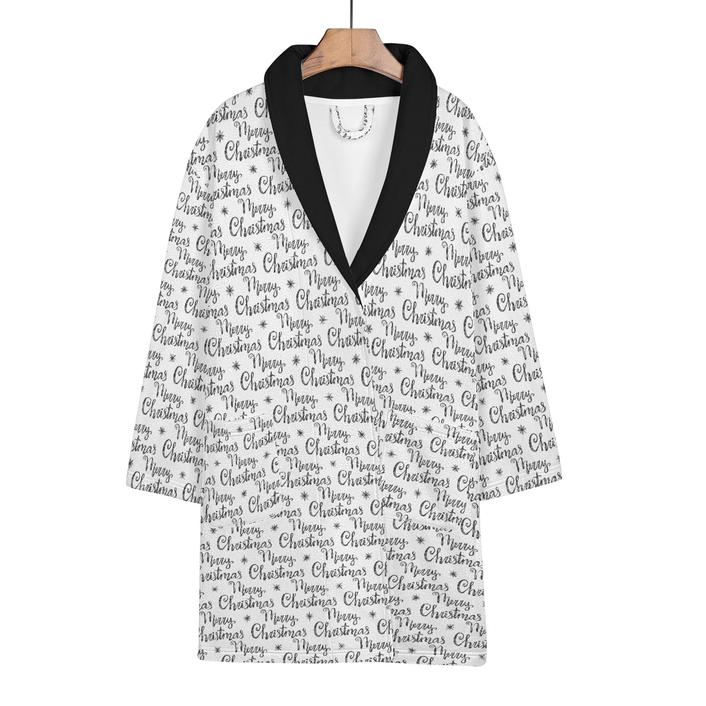 Womens Short Winter Bathrobe