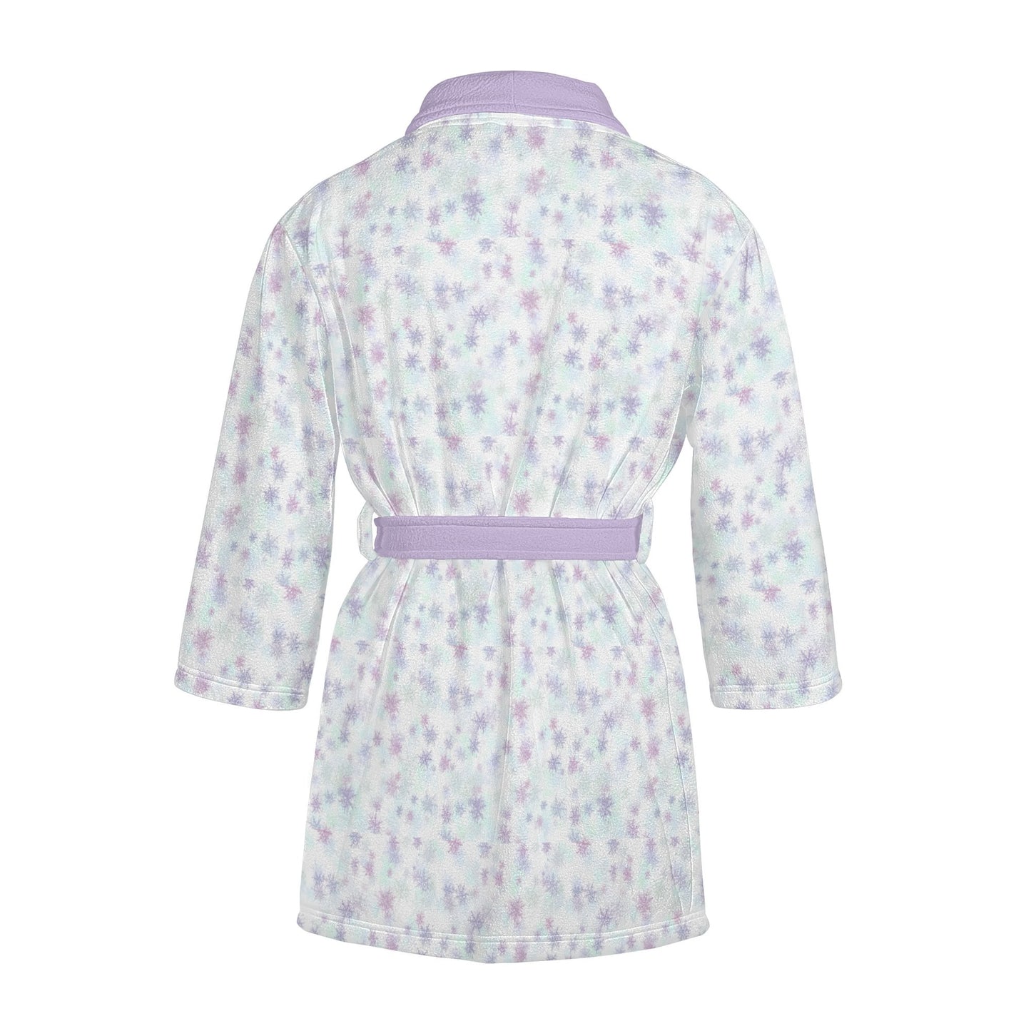 Womens Short Winter Bathrobe