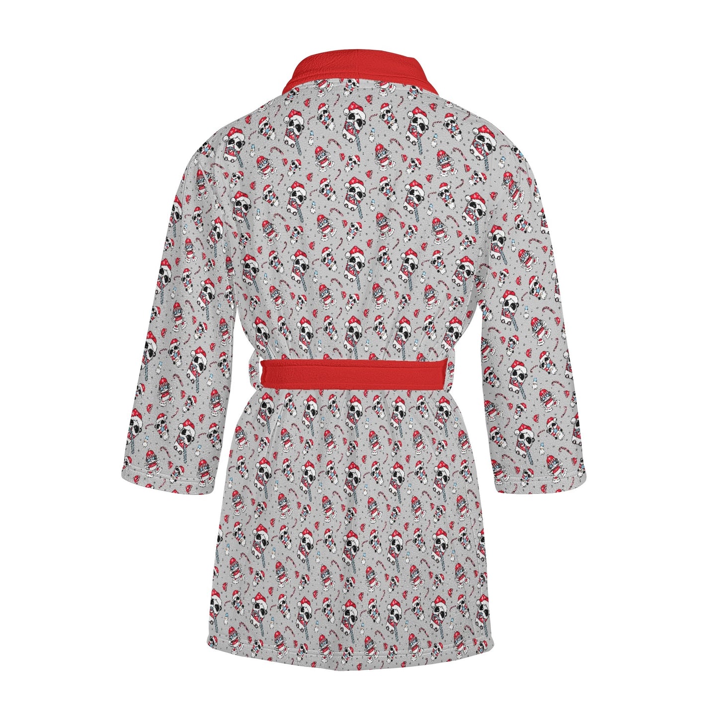 Womens Short Winter Bathrobe