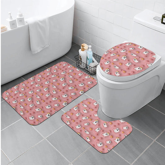 Halloween Bathroom Toilet Set