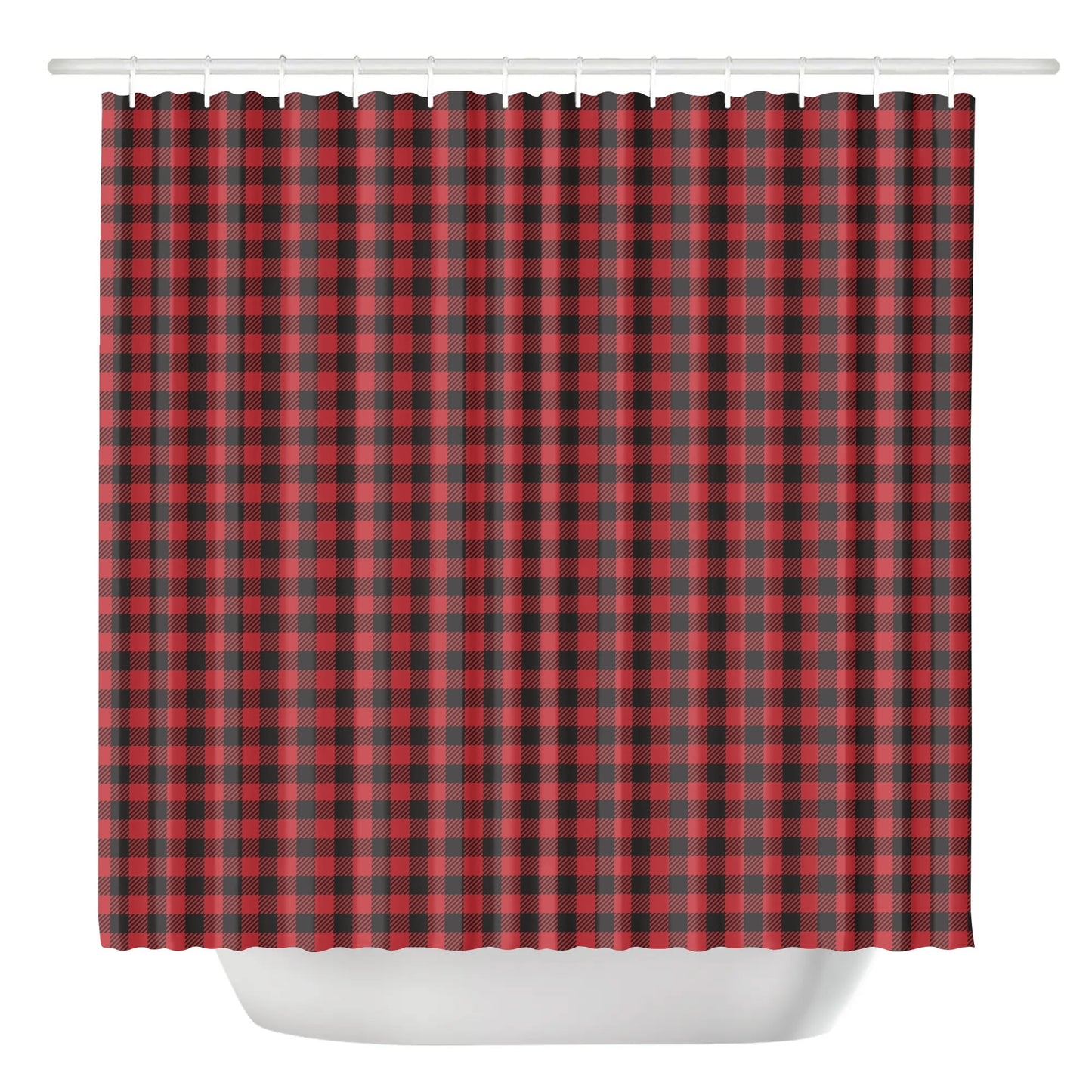 Buffalo Plaid Shower Curtain