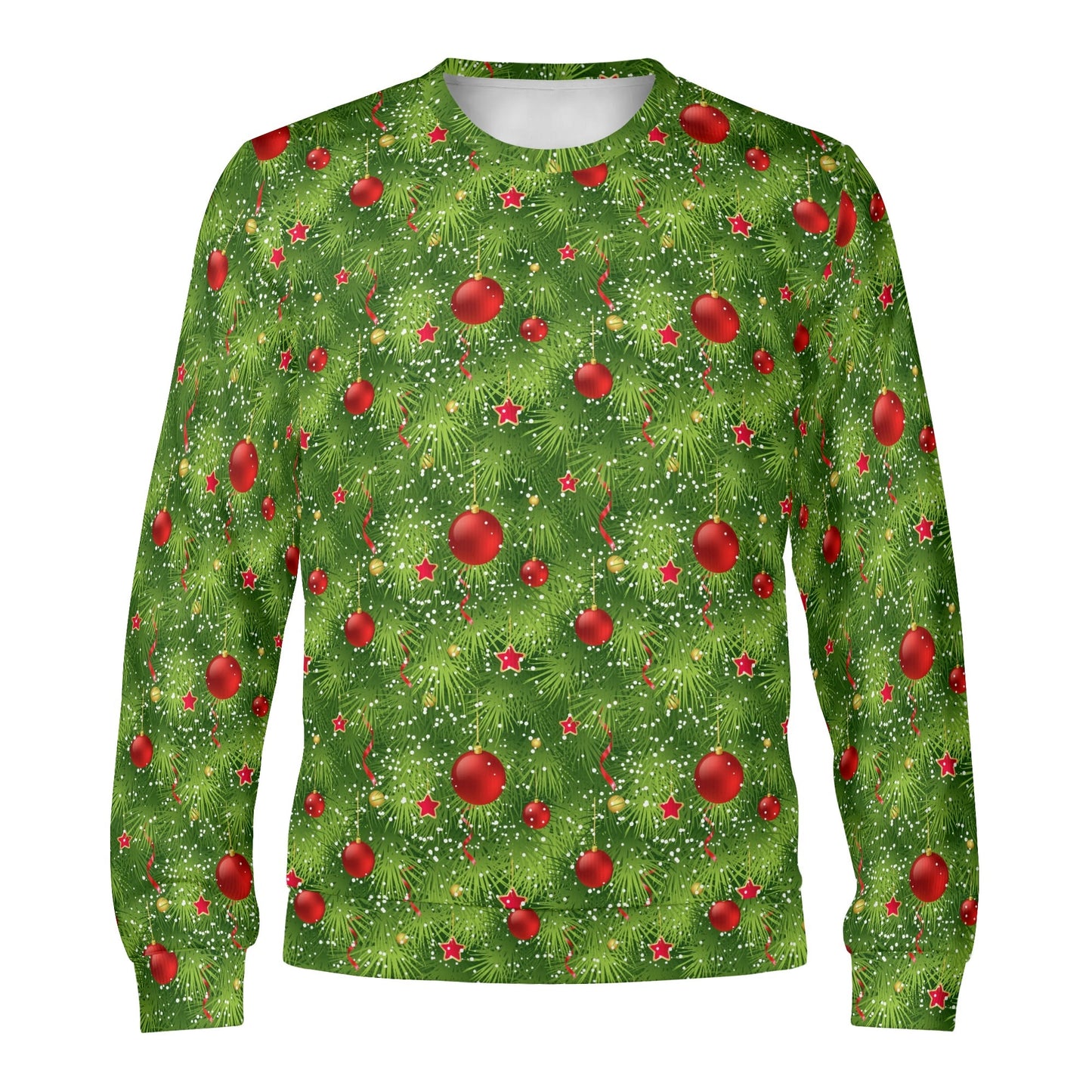 Unisex Custom Winter Christmas Pullover Sweatshirt