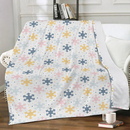 Soft Polyester Premium Fleece Blanket Winter Design