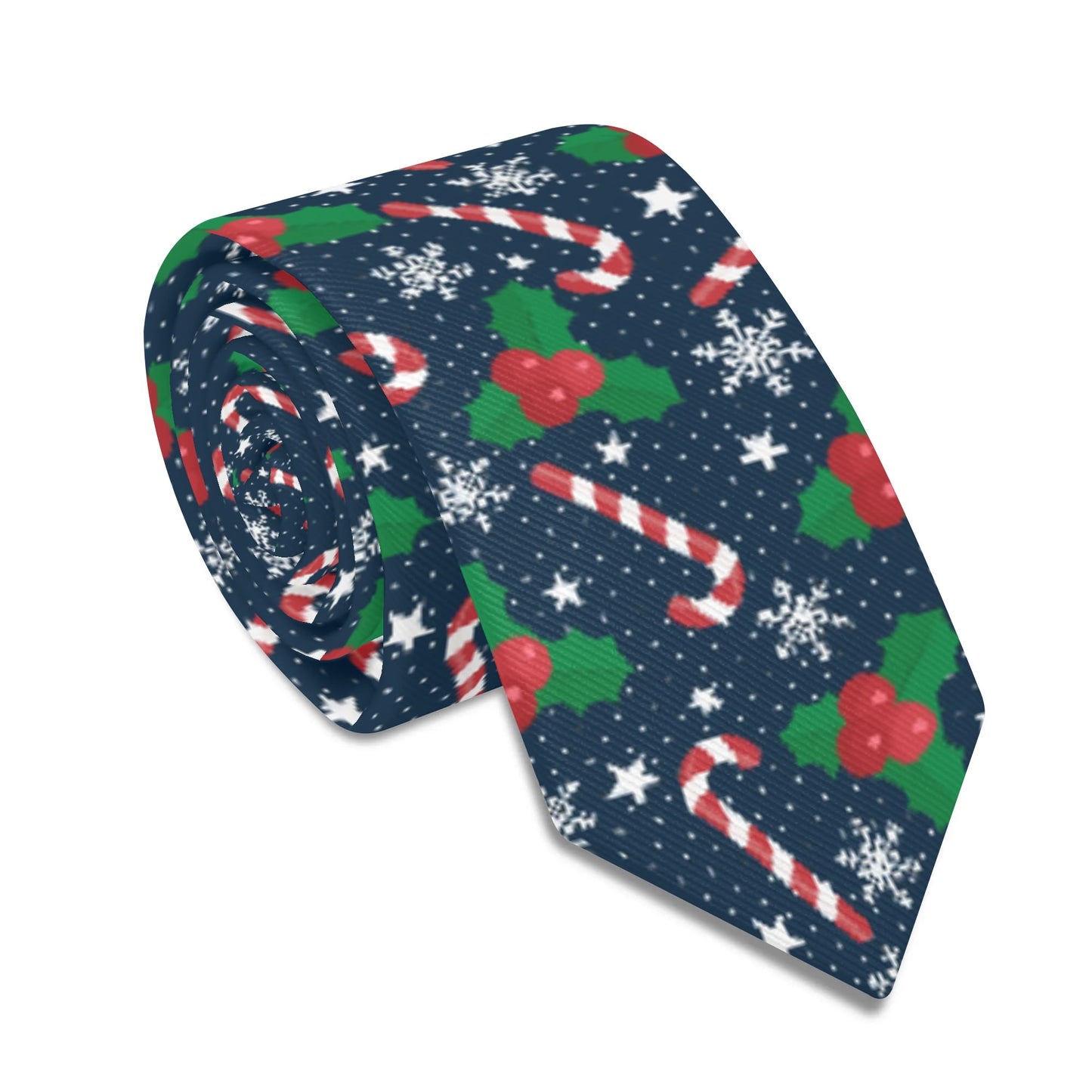 Christmas Print Unisex Bandana Tie Necktie