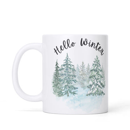 Winter White Coffee Mug