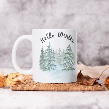 Winter White Coffee Mug