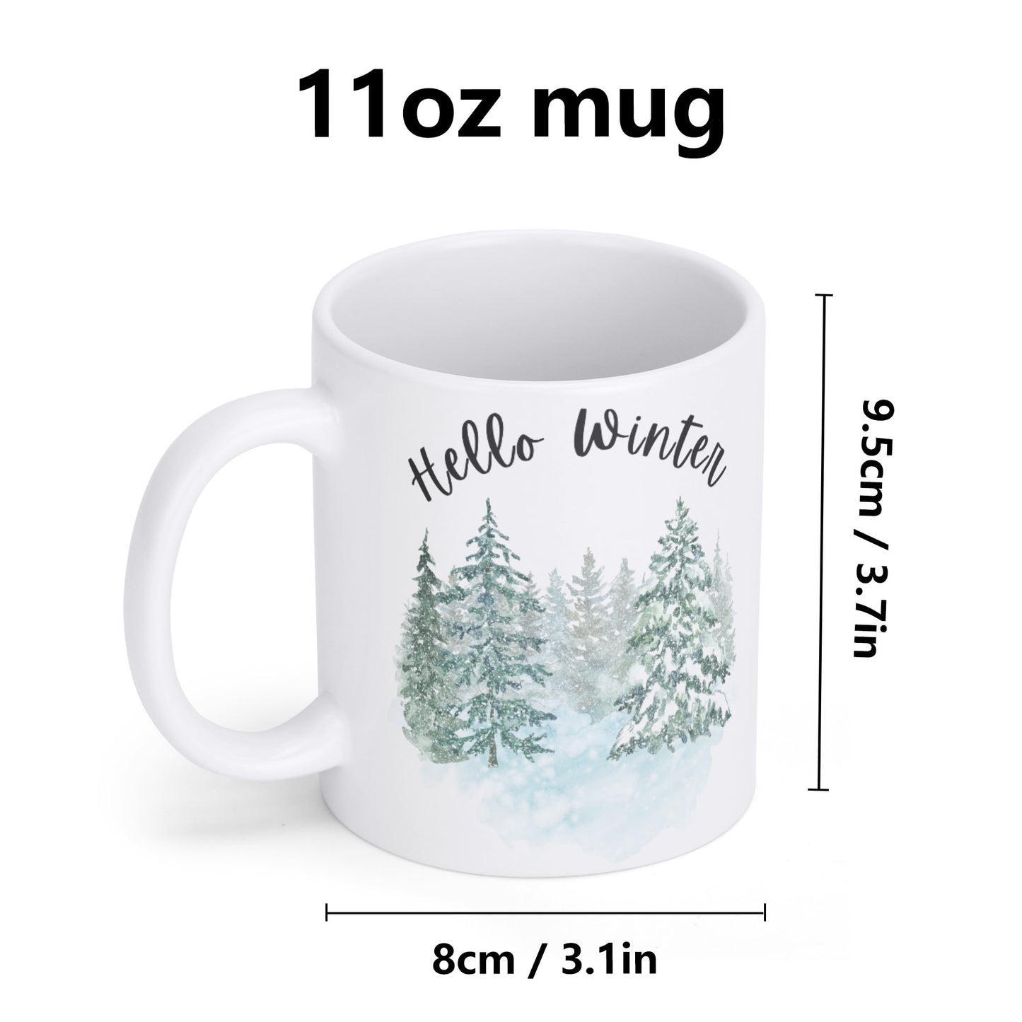 Winter White Coffee Mug