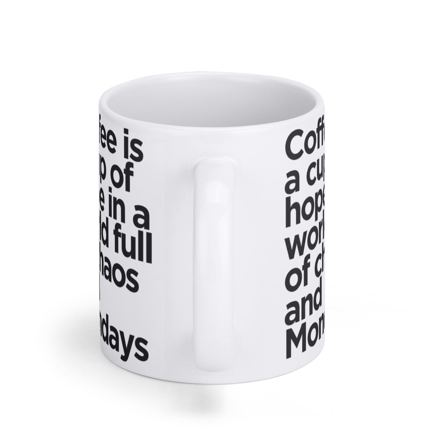 White Coffee Mug