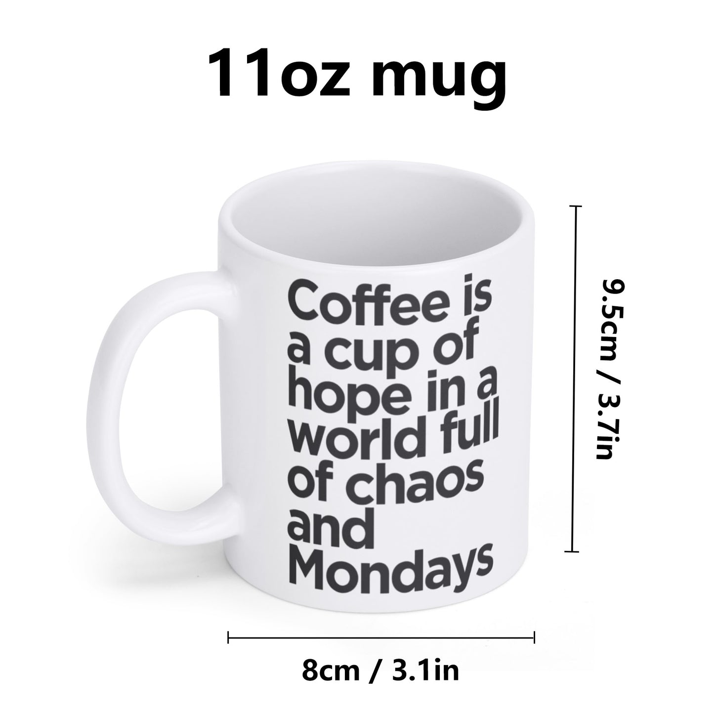 White Coffee Mug