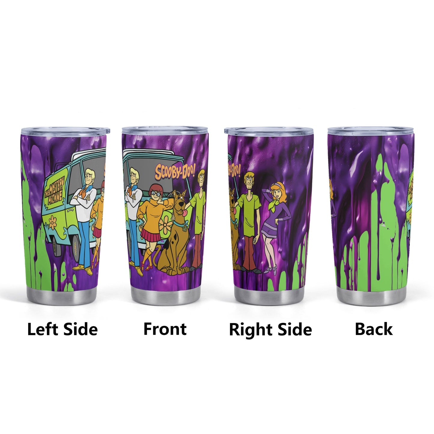 Scooby-Doo Stainless Steel 20oz Car Tumbler Personalized Gift