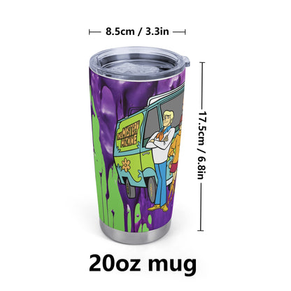 Scooby-Doo Stainless Steel 20oz Car Tumbler Personalized Gift