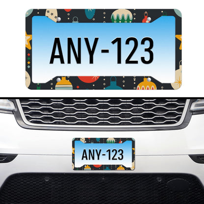 Christmas License Plate Frame