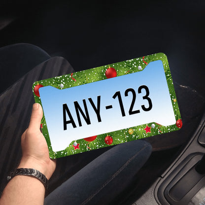 Christmas License Plate Frame